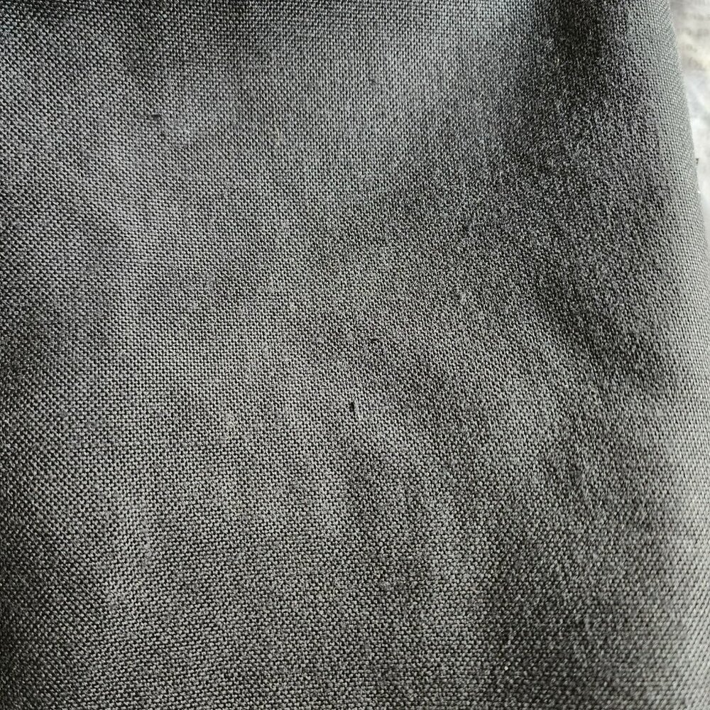 Celine Black Vintage Skirt US 6 FR 38 – 1980s, 100% Viscose, Zip Closure - Picture 6 of 6